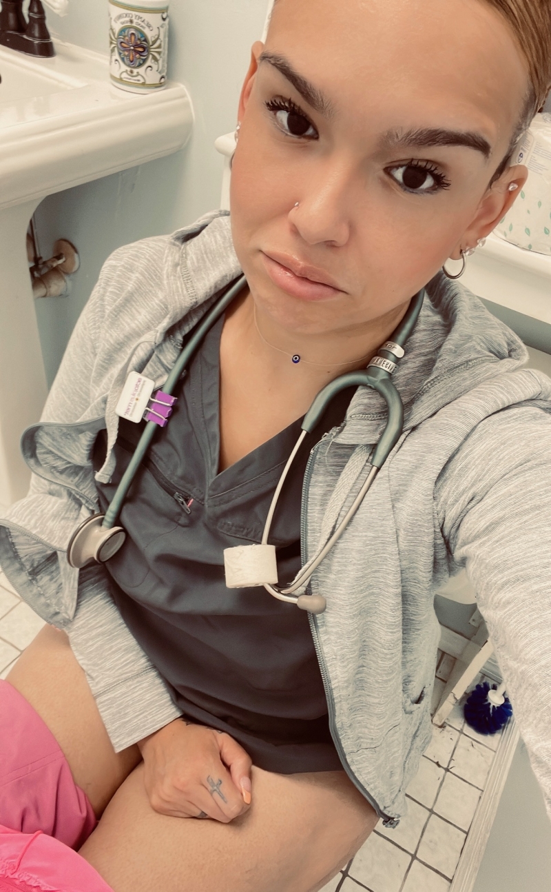 Latina nurse horny AF KatherineRoca I need some thick and long