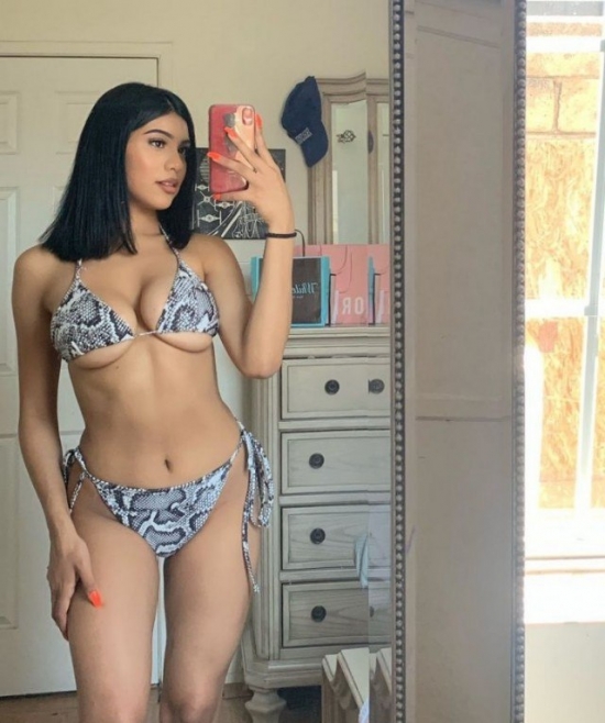 Hot bikini and big tits